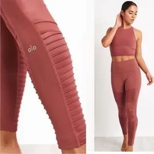 ALO Yoga | Pants & Jumpsuits | Alo High Waisted Pink Quartz
